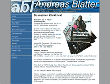Tablet Screenshot of andreasblatter.ch